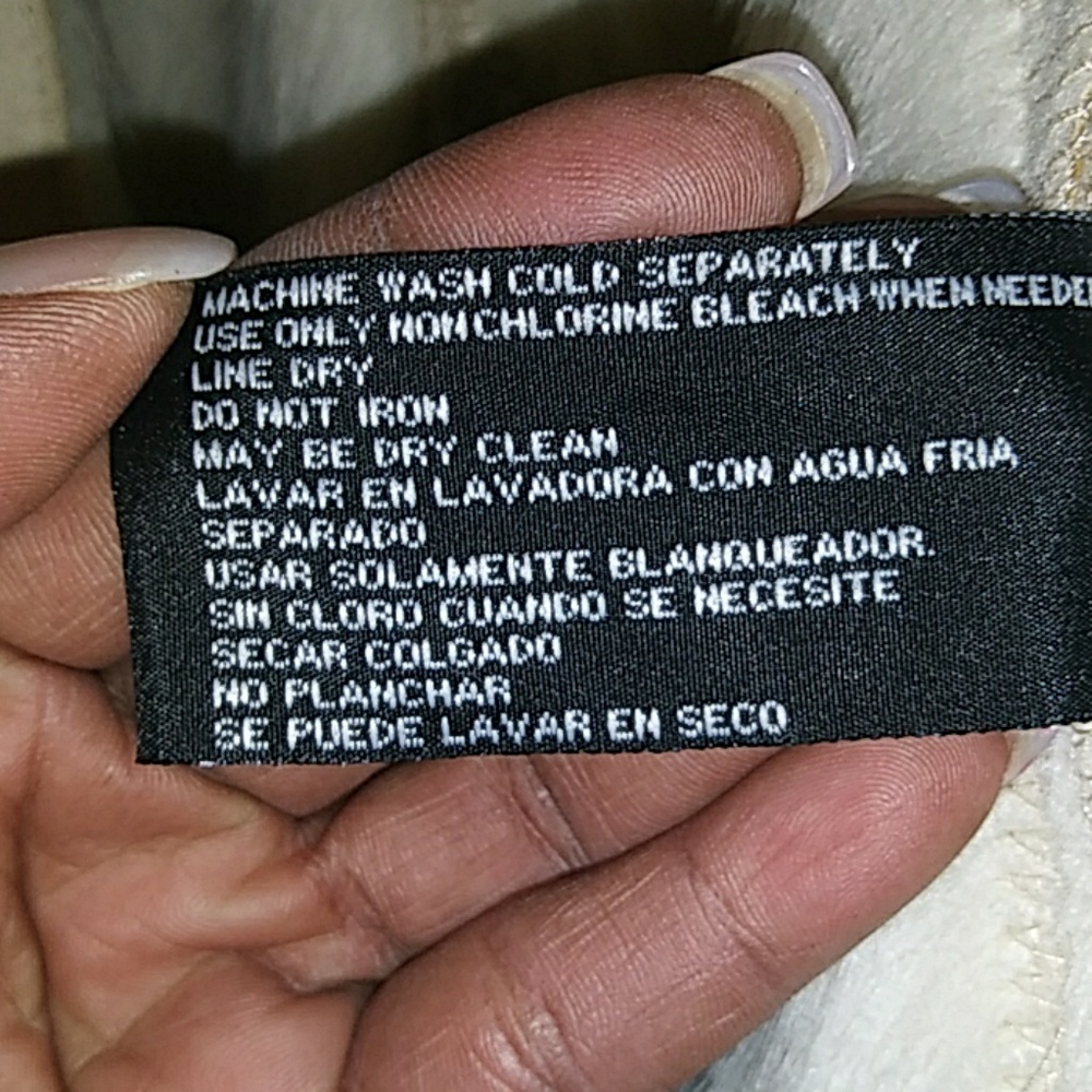 Clean suede fur coat - Picture 6 of 8